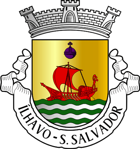 Emblema Bordado Freguesia de São Salvador (Mirandela, Bragança)
