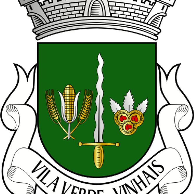 Emblema Bordado Freguesia de Vila Verde (Vinhais, Bragança) 1