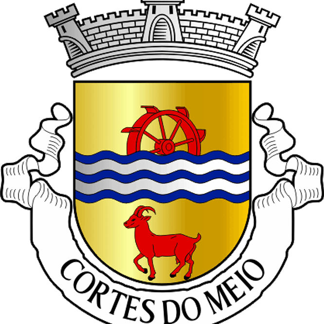 Emblema Bordado Freguesia de Cortes do Meio (Covilhã, Castelo Branco) 1