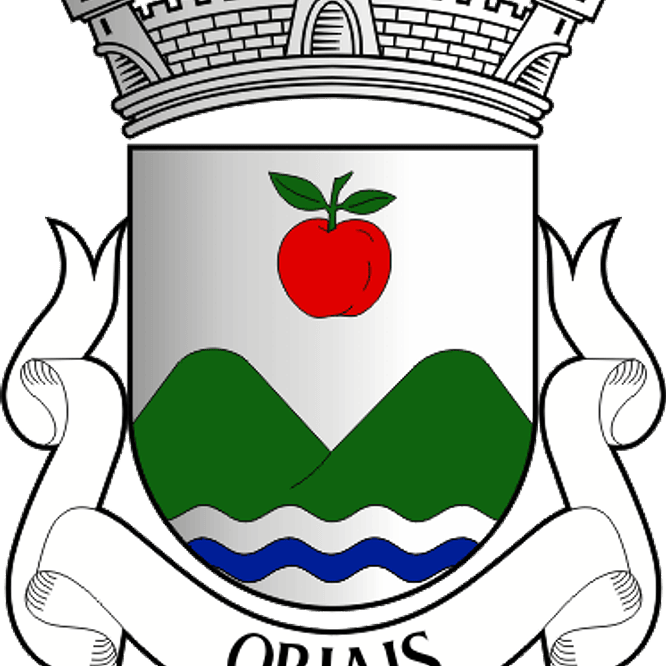 Emblema Bordado Freguesia de Orjais (Covilhã, Castelo Branco) 1