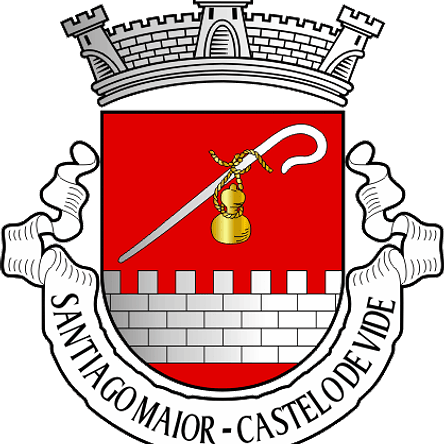 Emblema Bordado Freguesia de Santiago Maior (Alandroal, Évora) 1
