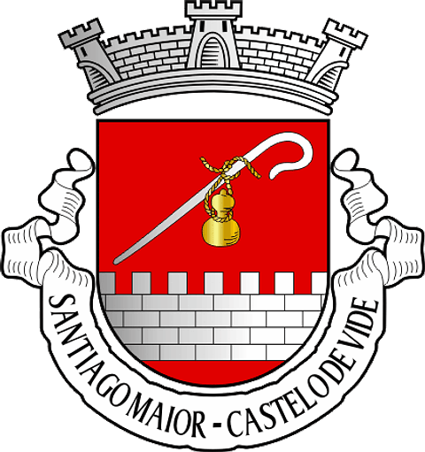Emblema Bordado Freguesia de Santiago Maior (Alandroal, Évora)