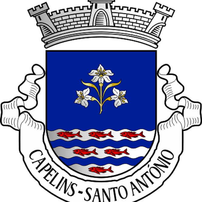 Emblema Bordado Freguesia de Capelins (Santo António) (Alandroal, Évora) 1
