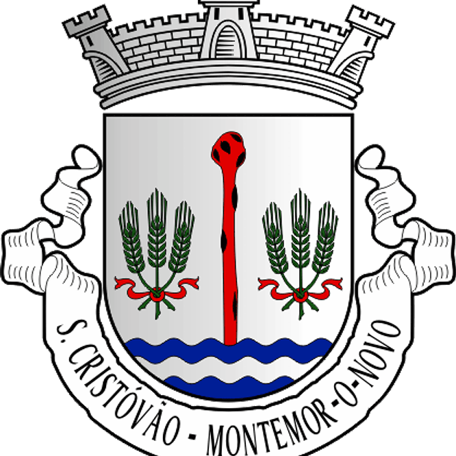Emblema Bordado Freguesia de São Cristóvão (Montemor-o-Novo, Évora) 1
