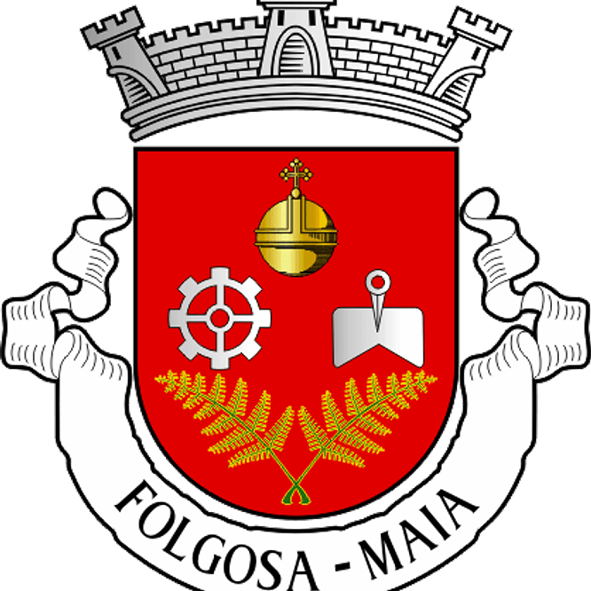 Emblema Bordado Freguesia de Folgosa (Maia, Porto) 1