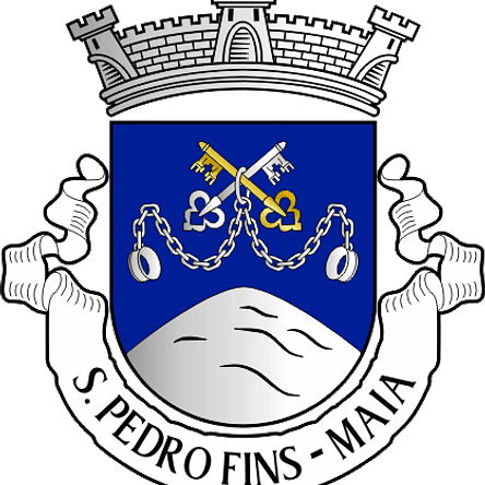 Emblema Bordado Freguesia de São Pedro Fins (Maia, Porto) 1