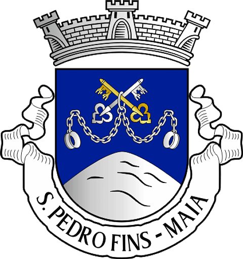 Emblema Bordado Freguesia de São Pedro Fins (Maia, Porto)