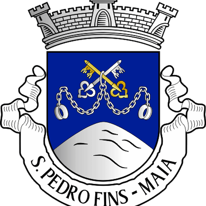 Emblema Bordado Freguesia de São Pedro Fins (Maia, Porto) 1