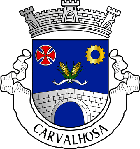 Emblema Bordado Freguesia de Carvalhosa (Paços de Ferreira, Porto)