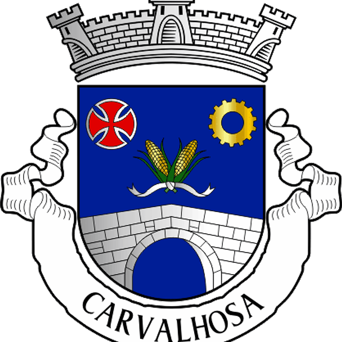 Emblema Bordado Freguesia de Carvalhosa (Paços de Ferreira, Porto) 1