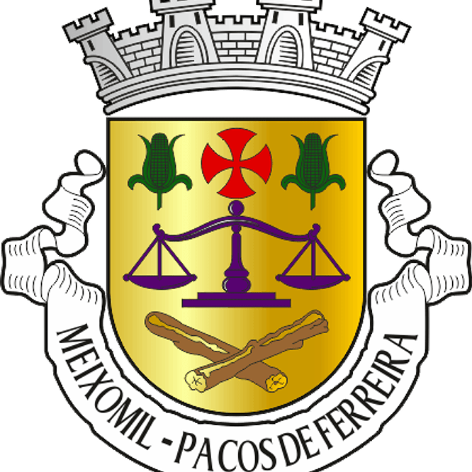 Emblema Bordado Freguesia de Meixomil (Paços de Ferreira, Porto) 1