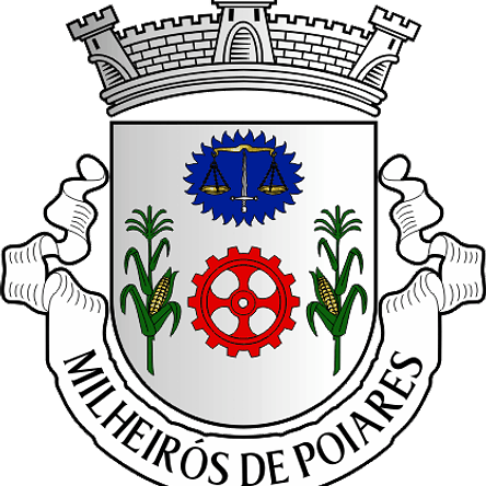 Emblema Bordado Freguesia de Milheirós de Poiares (Santa Maria da Feira, Aveiro) 1