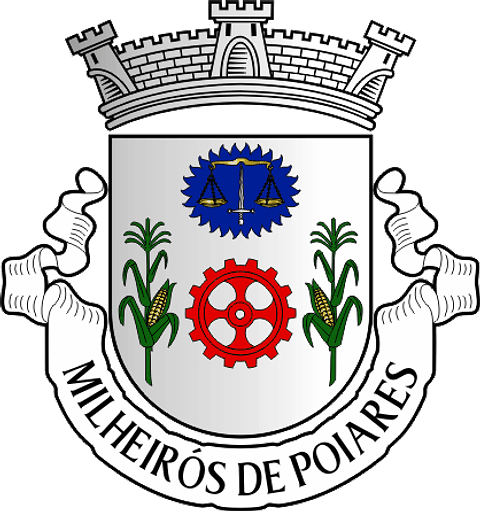 Emblema Bordado Freguesia de Milheirós de Poiares (Santa Maria da Feira, Aveiro)