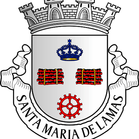 Emblema Bordado Freguesia de Santa Maria de Lamas (Santa Maria da Feira, Aveiro) 1