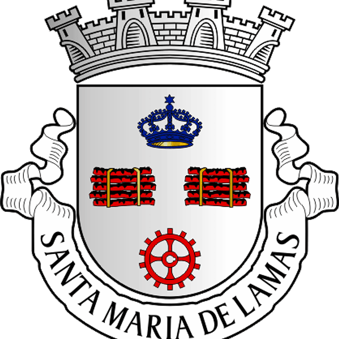 Emblema Bordado Freguesia de Santa Maria de Lamas (Santa Maria da Feira, Aveiro) 1