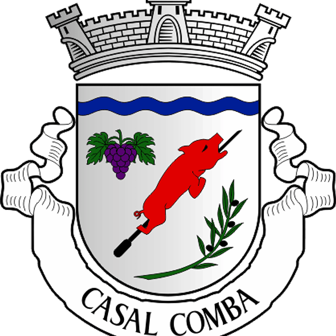 Emblema Bordado Freguesia de Casal Comba (Mealhada, Aveiro) 1