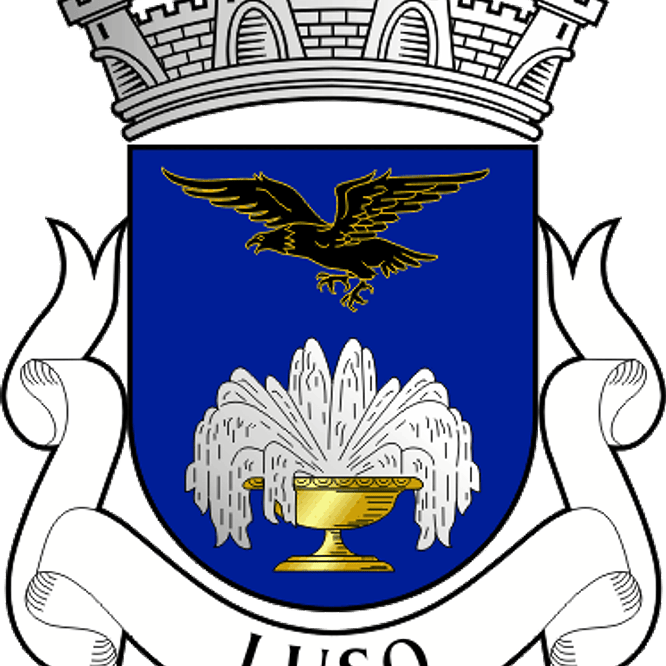 Emblema Bordado Freguesia de Luso (Mealhada, Aveiro) 1