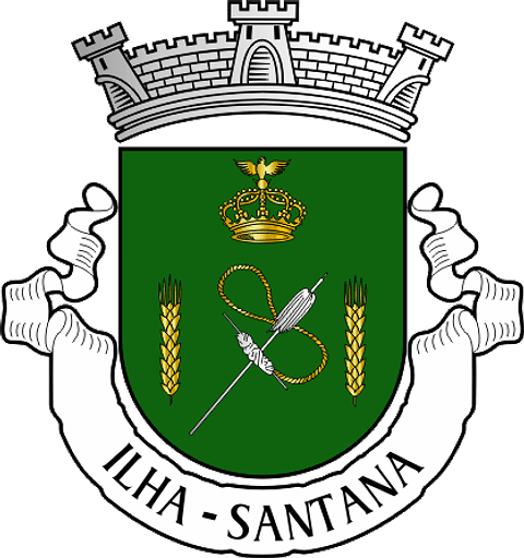 Emblema Bordado Freguesia de Ilha (Santana, Ilha da Madeira)