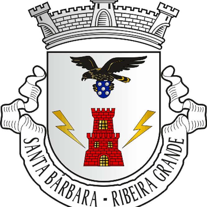 Emblema Bordado Freguesia de Santa Bárbara (Ribeira Grande, Ilha de São Miguel) 1