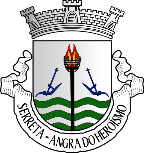 Emblema Bordado Freguesia de Serreta (Angra do Heroísmo, Ilha Terceira)