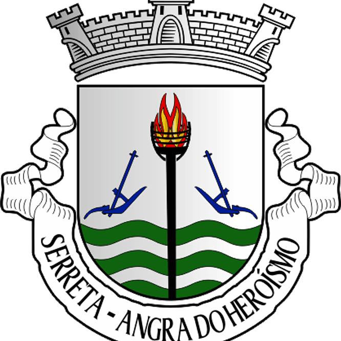 Emblema Bordado Freguesia de Serreta (Angra do Heroísmo, Ilha Terceira) 1