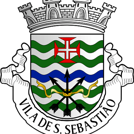 Emblema Bordado Freguesia de Vila de São Sebastião (Angra do Heroísmo, Ilha Terceira) 1