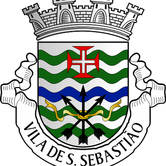 Emblema Bordado Freguesia de Vila de São Sebastião (Angra do Heroísmo, Ilha Terceira) 1
