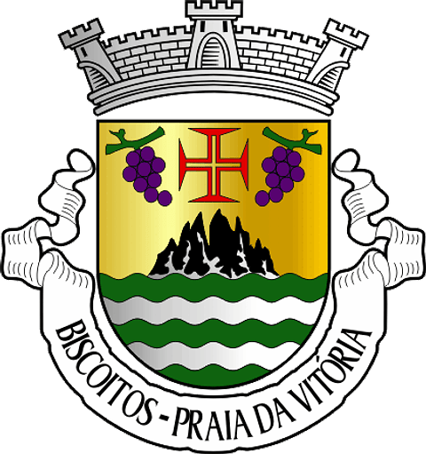 Emblema Bordado Freguesia de Biscoitos (Vila da Praia da Vitória, Ilha Terceira)