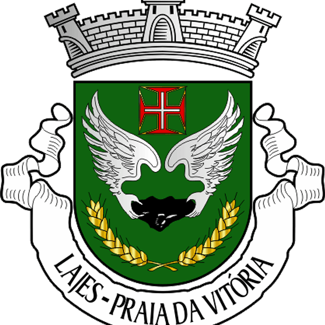 Emblema Bordado Freguesia de Lajes (Vila da Praia da Vitória, Ilha Terceira) 1