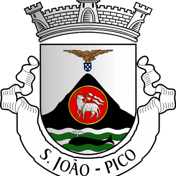 Emblema Bordado Freguesia de São João (Lajes do Pico, Ilha do Pico) 1