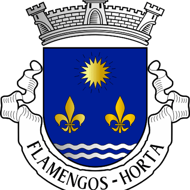 Emblema Bordado Freguesia de Flamengos (Horta, Ilha do Faial) 1
