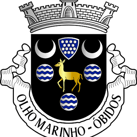 Emblema Bordado Freguesia de Olho Marinho (Óbidos, Leiria) 1