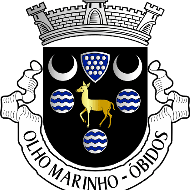 Emblema Bordado Freguesia de Olho Marinho (Óbidos, Leiria) 1