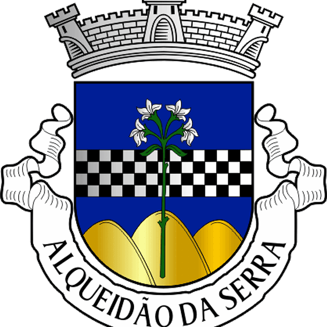 Emblema Bordado Freguesia de Alqueidão da Serra (Porto de Mós, Leiria) 1