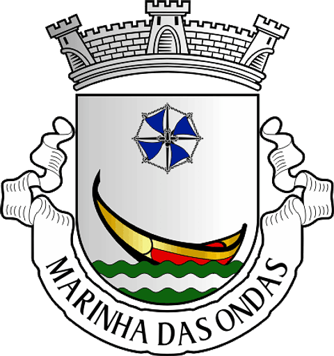 Emblema Bordado Freguesia de Marinha das Ondas (Figueira da Foz, Coimbra)