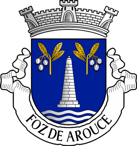 Emblema Bordado Freguesia de União das freguesias de Foz de Arouce e Casal de Ermio (Lousã, Coimbra)