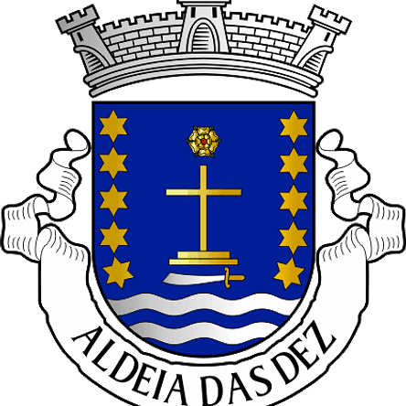 Emblema Bordado Freguesia de Aldeia das Dez (Oliveira do Hospital, Coimbra) 1