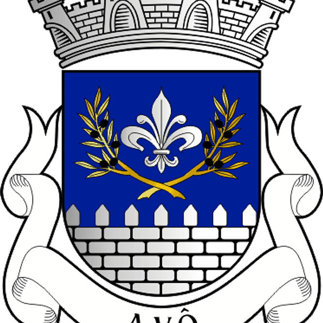 Emblema Bordado Freguesia de Avô (Oliveira do Hospital, Coimbra) 1