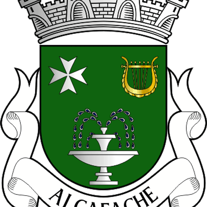 Emblema Bordado Freguesia de Alcafache (Mangualde, Viseu) 1