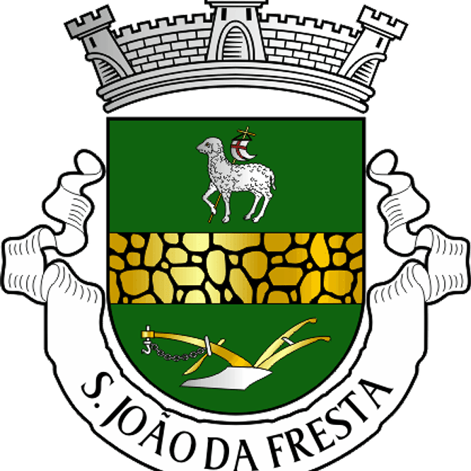 Emblema Bordado Freguesia de São João da Fresta (Mangualde, Viseu) 1