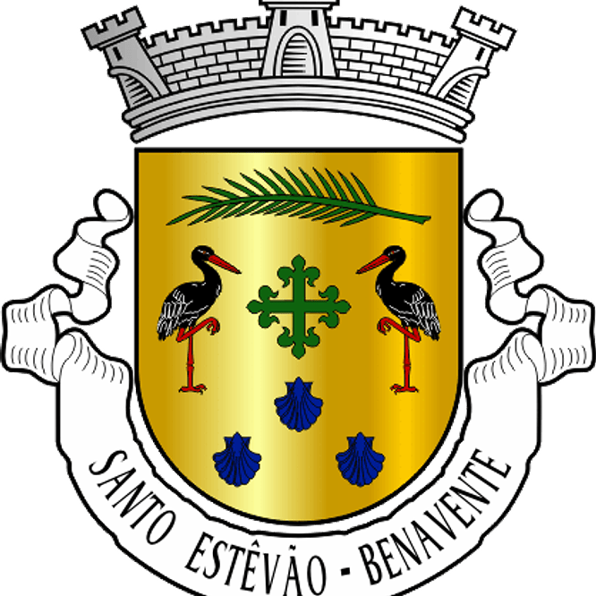Emblema Bordado Freguesia de Santo Estêvão (Benavente, Santarém) 1