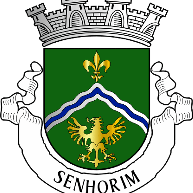 Emblema Bordado Freguesia de Senhorim (Nelas, Viseu) 1