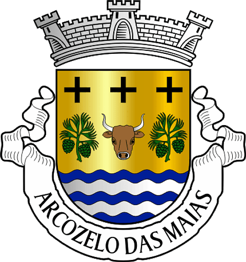 Emblema Bordado Freguesia de Arcozelo das Maias (Oliveira de Frades, Viseu)