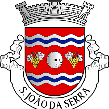 Emblema Bordado Freguesia de São João da Serra (Oliveira de Frades, Viseu) 1