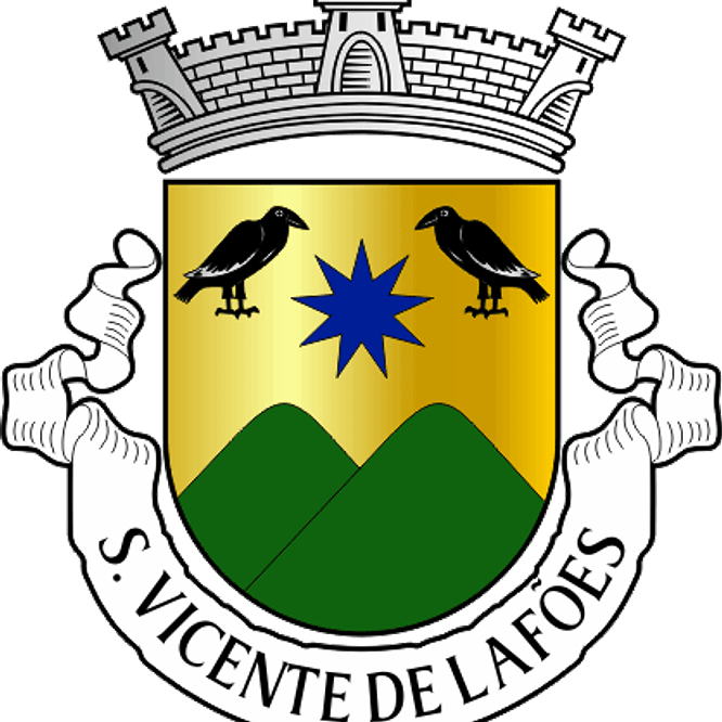 Emblema Bordado Freguesia de São Vicente de Lafões (Oliveira de Frades, Viseu) 1