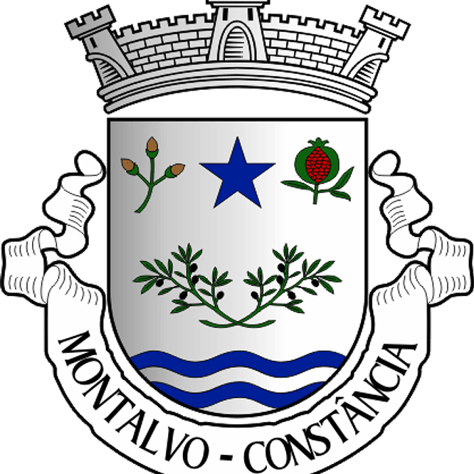 Emblema Bordado Freguesia de Montalvo (Constância, Santarém) 1