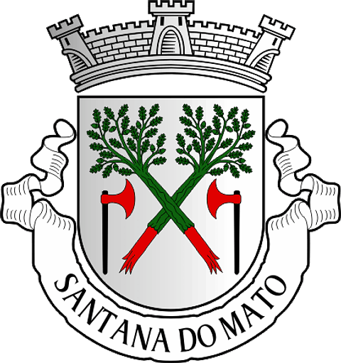 Emblema Bordado Freguesia de Santana do Mato (Coruche, Santarém)