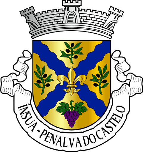 Emblema Bordado Freguesia de Ínsua (Penalva do Castelo, Viseu)