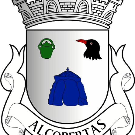 Emblema Bordado Freguesia de Alcobertas (Rio Maior, Santarém) 1