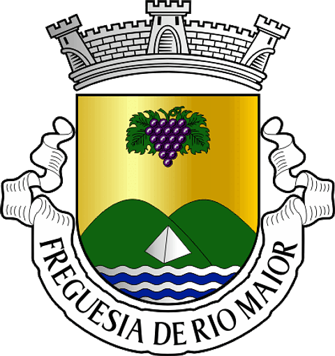 Emblema Bordado Freguesia de Rio Maior (Rio Maior, Santarém)